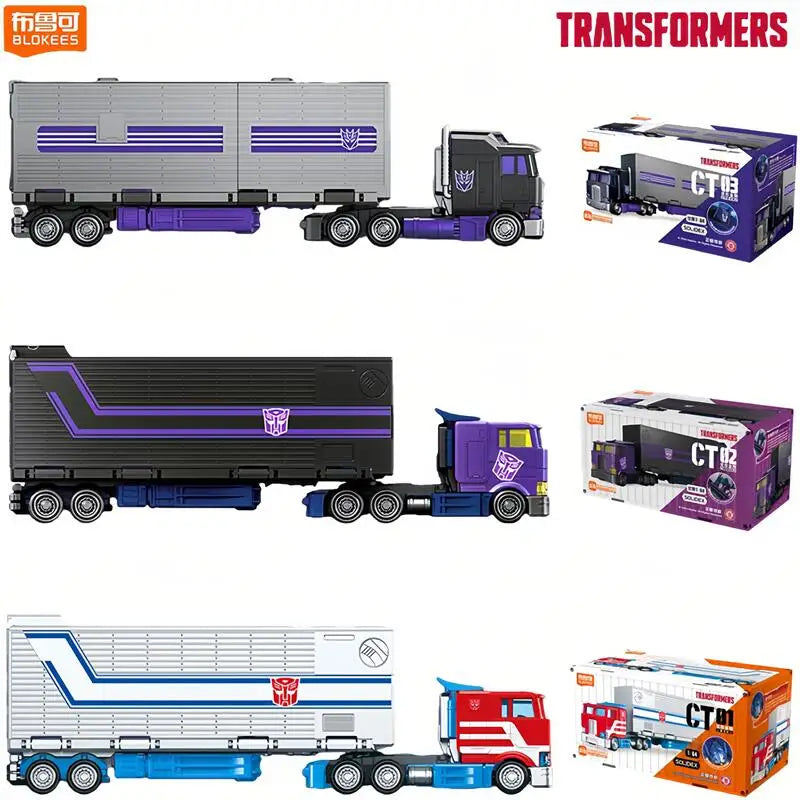 Figurka Transformers Motormaster, Mroczny Konwój — Fioletowa kabina, edycja CT02 Stunticon