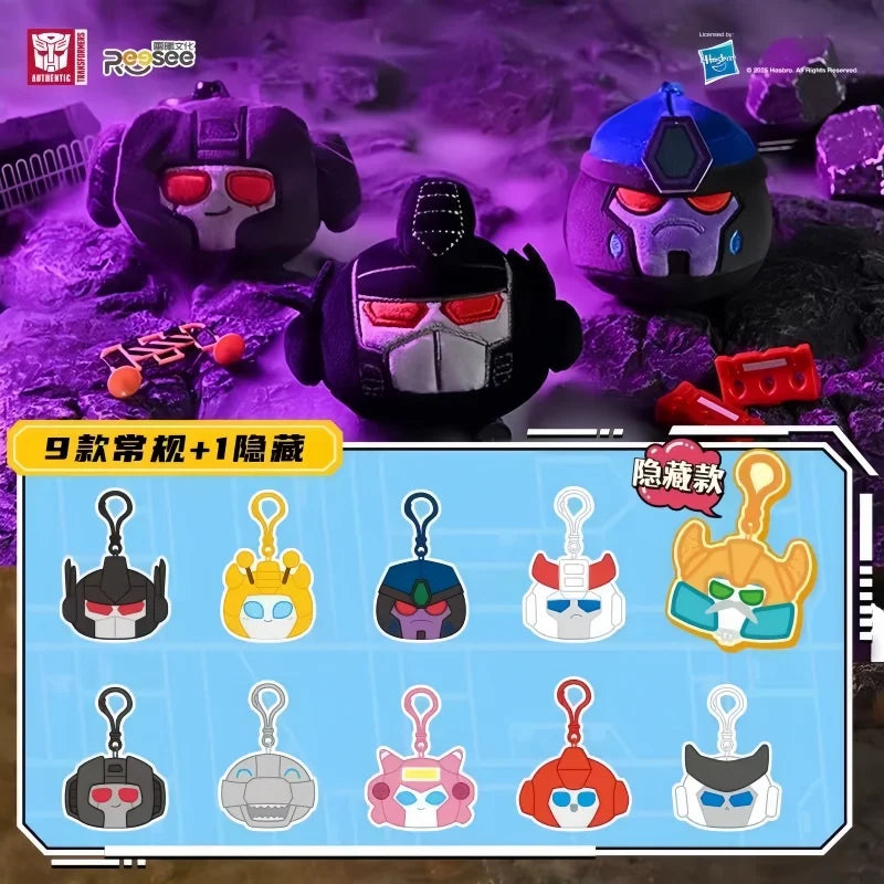 Pluszak Transformers — seria Mystery Vol. 2, zestaw dziewięciu nowych postaci