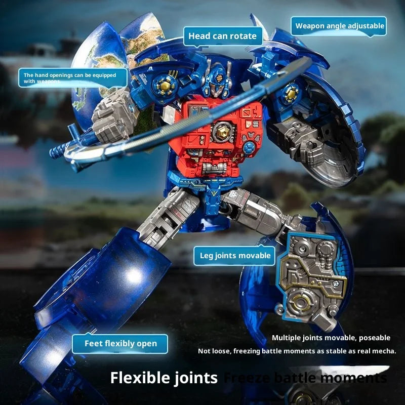 Zabawka Transformers Optimus Prime Globe — transformowalny robot dla dzieci