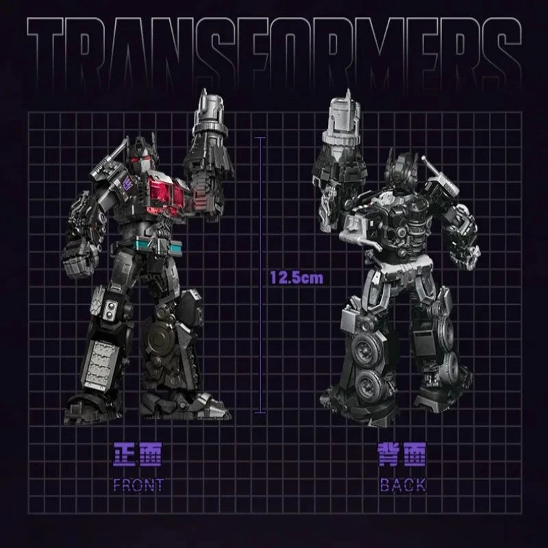 Figurka Transformers Nemesis Prime Blokees Beyond — czarna sylwetka z filmu 7 do montażu