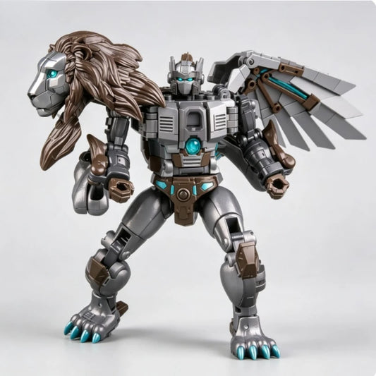 Figurine Transformers Leo Prime Nemesis Voyager — Édition Hasbro Maximal Rugissant