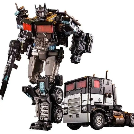 Figurine Transformers Nemesis Prime YS04B — Masterpiece SS38 Camion Bleu Nuit