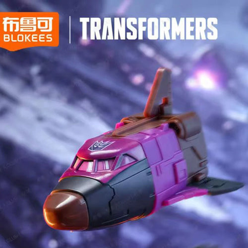 Figurka Transformers Blast Off Blokees Rose — różowy wahadłowiec kosmiczny gotowy do startu