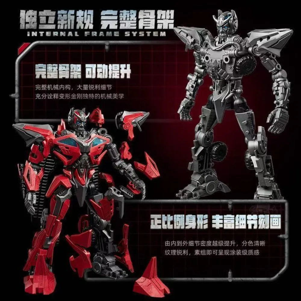 Zestaw ulepszeń Transformers Blitzwing SS65 — Czerwono-srebrne akcesoria: skrzydła i broń