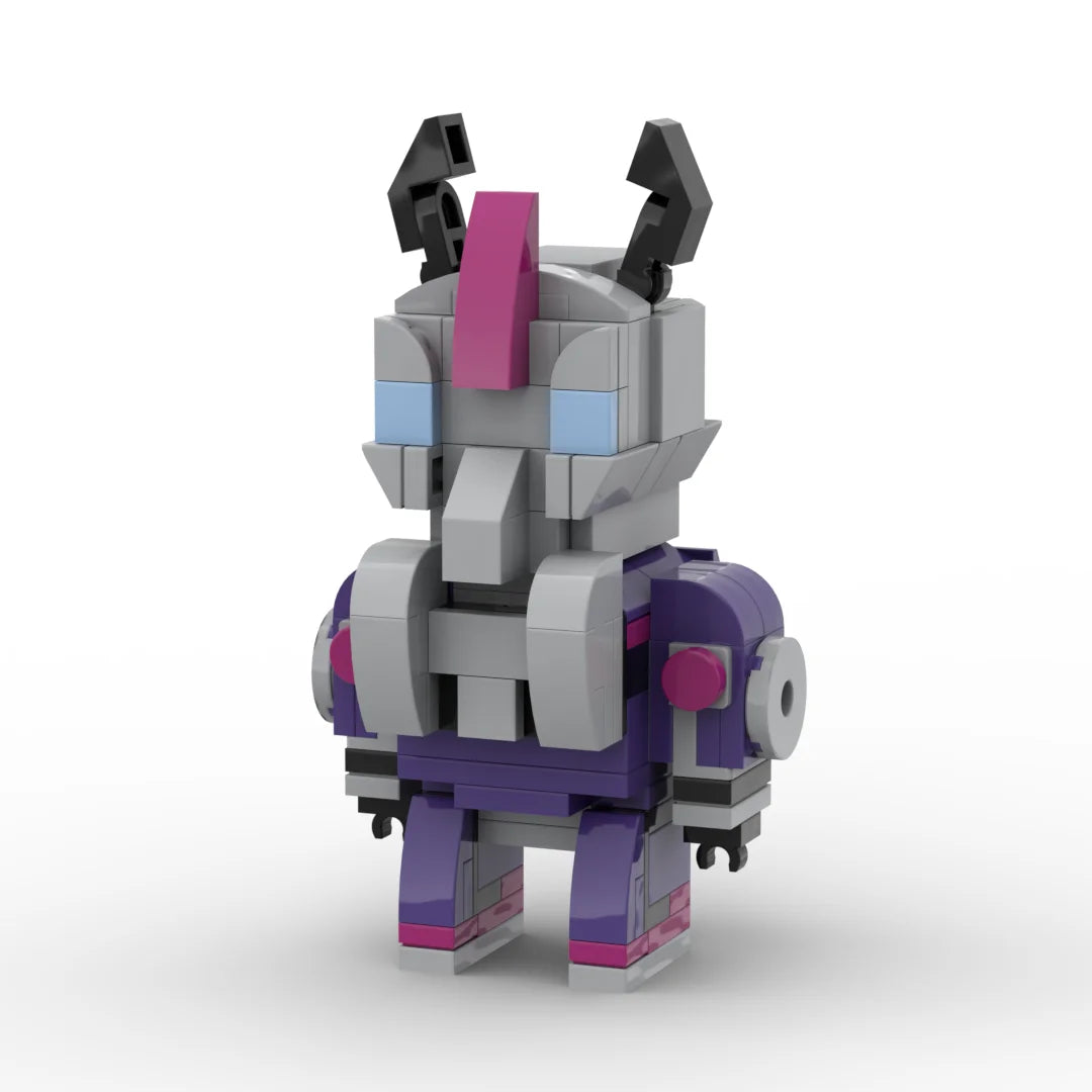 Figurka Transformers Alpha Trion One Edition — Biało-fioletowy klocek, starożytny mędrzec