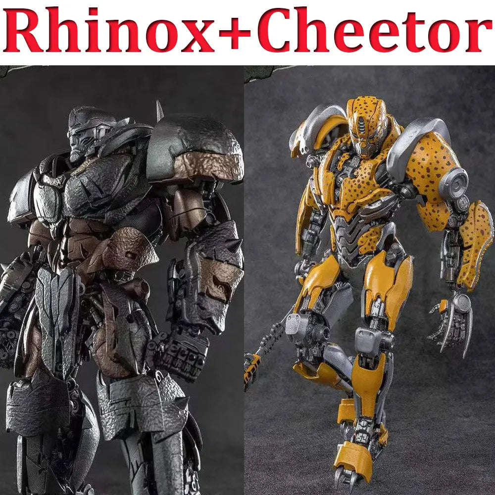 Zestaw 2 figurek Transformers Rhinox i Cheetor — Dziki sojusz Beast Wars