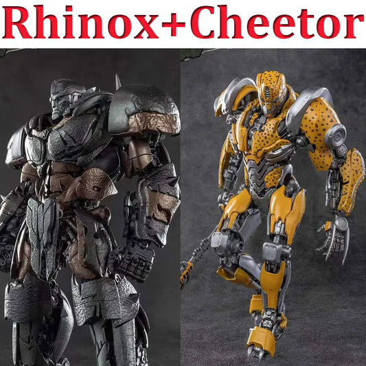 Zestaw 2 figurek Transformers Rhinox i Cheetor — Dziki sojusz Beast Wars