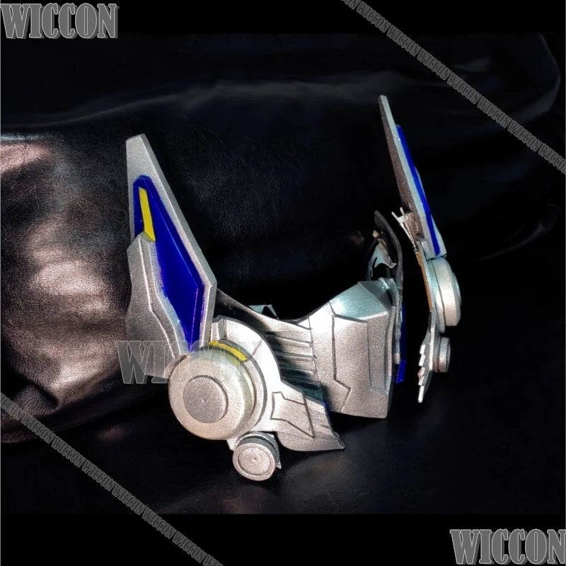 Maska Transformers Robot Cosplay — regulowany mechaniczny hełm na konwent