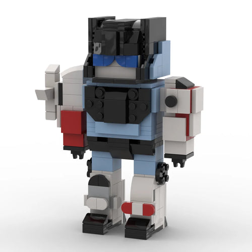 Figurka Transformers Defensor — Niebiesko-biało-czerwony klocek, kombinator Protectobotów