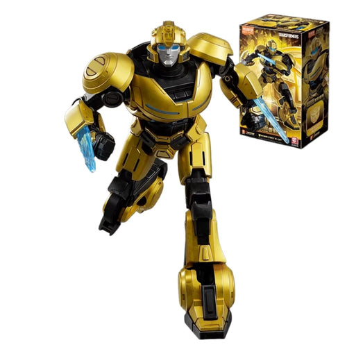 Figurka Transformers Bumblebee Origine ONE Blitzwing — żółty klocek, robot-pionier