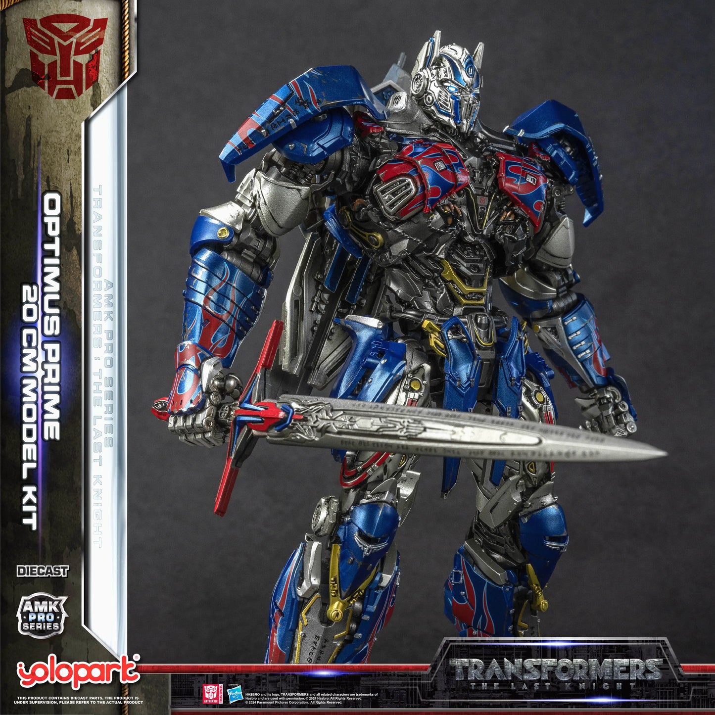 Figurka Transformers Optimus Prime 20cm — zestaw AMK Pro The Last Knight
