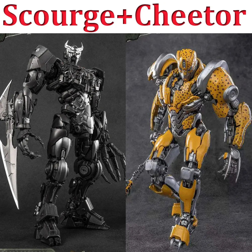 Zestaw 2 figurek Transformers Scourge i Cheetor — Drapieżne polowanie AMK