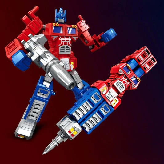 Zabawka Transformers 2 w 1 — czerwony długopis