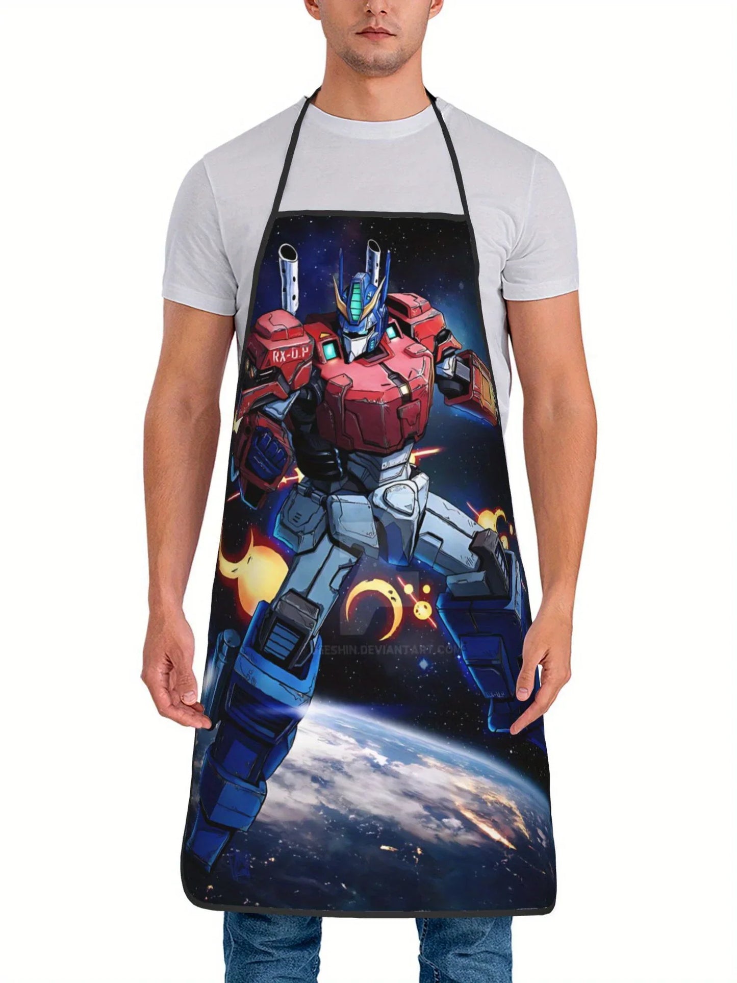 Fartuch Transformers – Optimus in Space