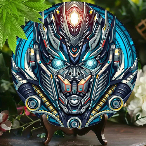 Dekoracyjny talerz Transformers – Niebieski