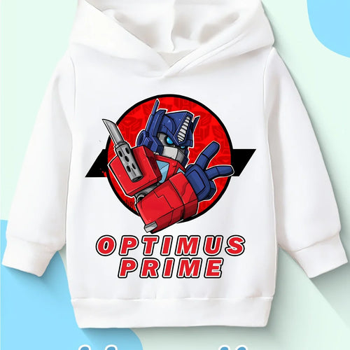 Dziecięca bluza Transformers – Prime Blanc Icon