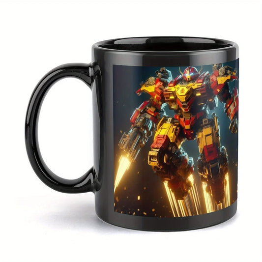 Kubek Transformers – Black & Red