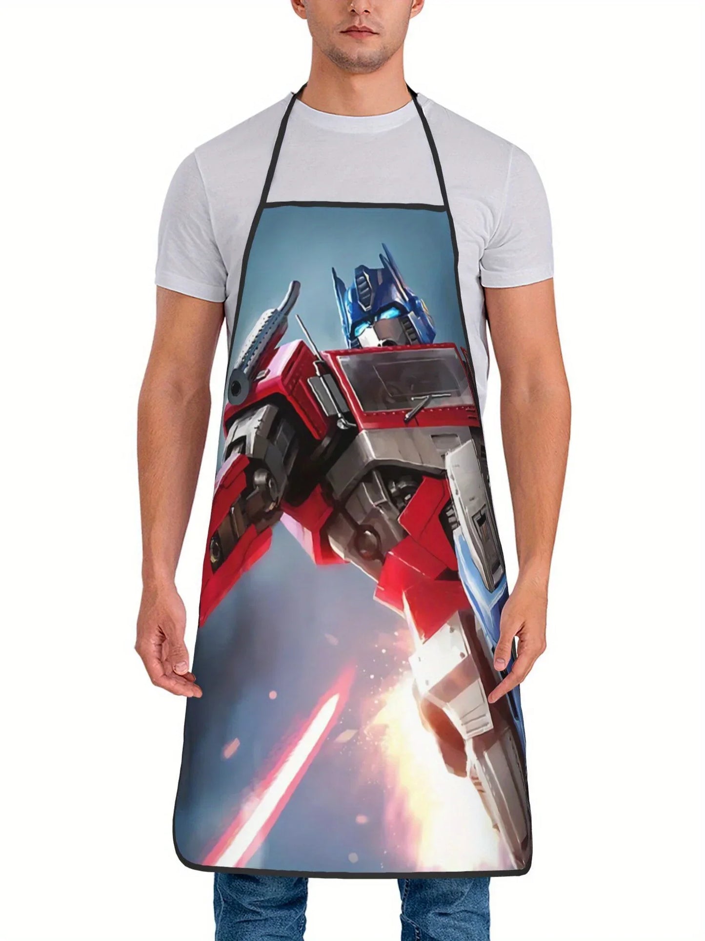 Fartuch Transformers – czerwony