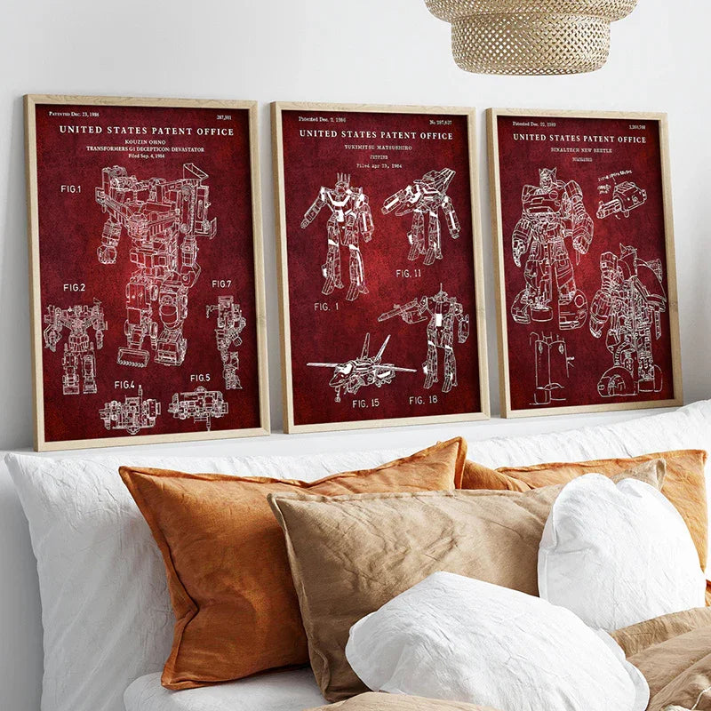 Plakat Transformers – Organe